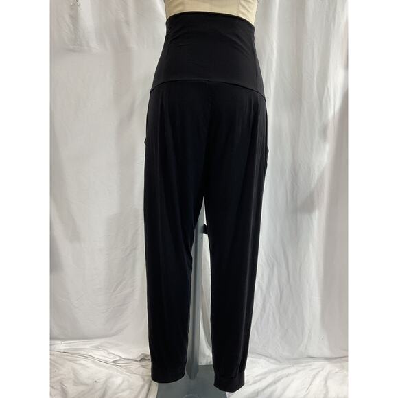 Hatch 'The Over/Under Easy' Black Maternity Pant Size M - Picture 3 of 5